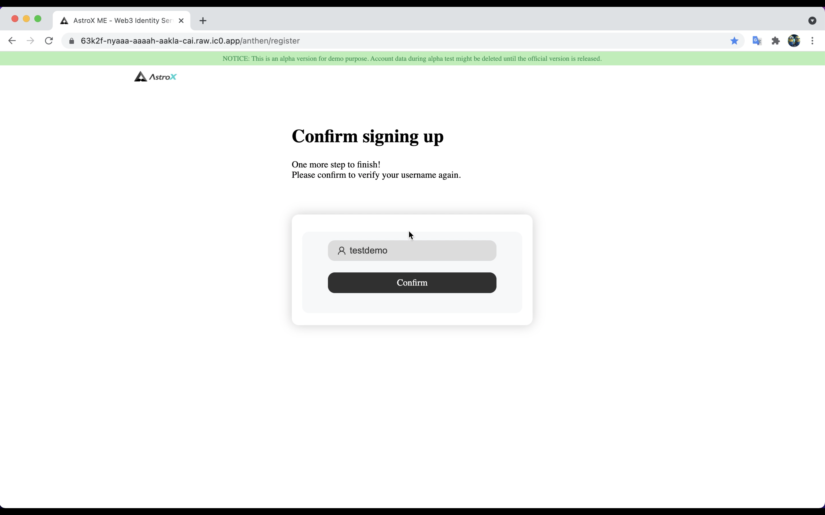 homepage