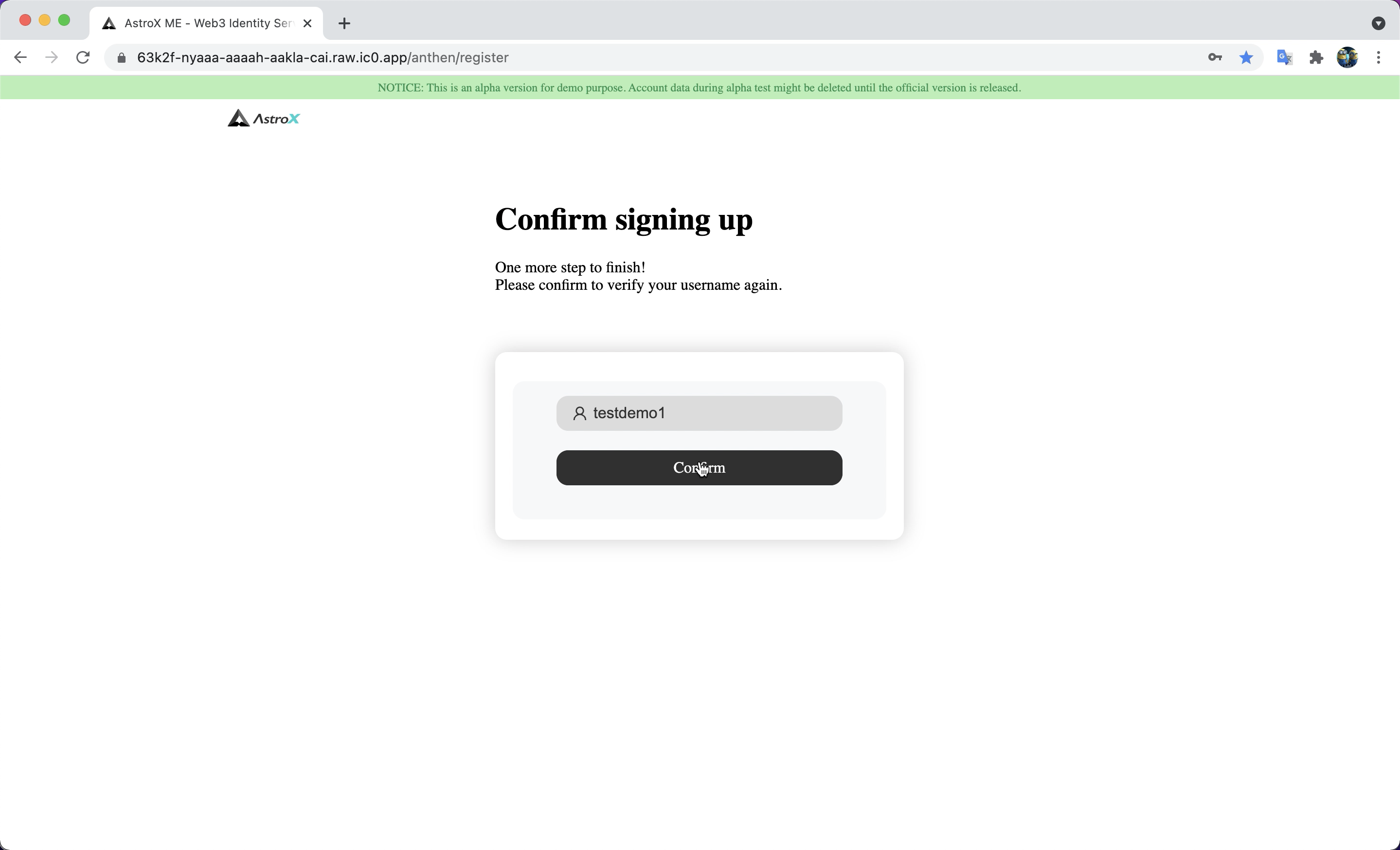 homepage