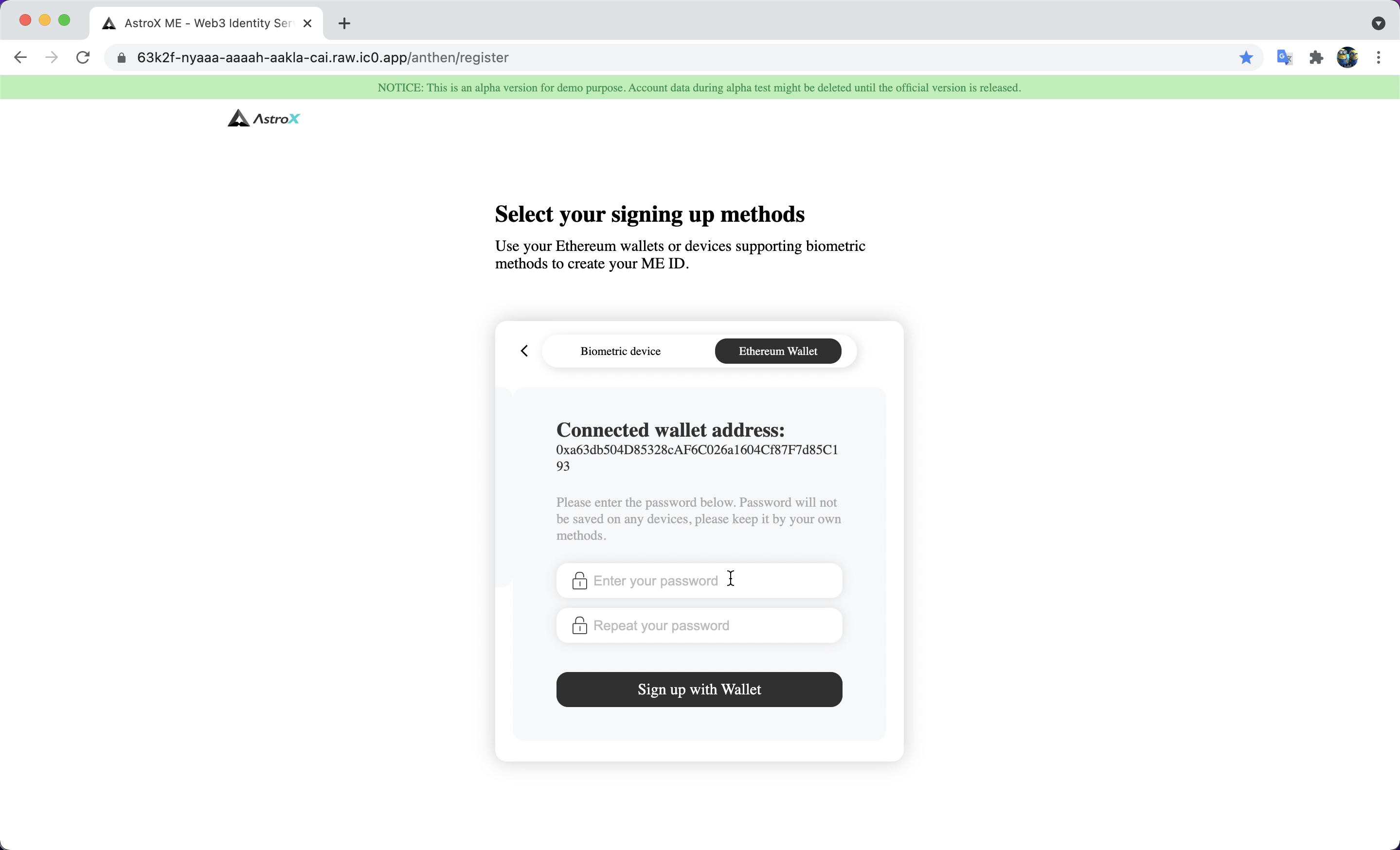 homepage